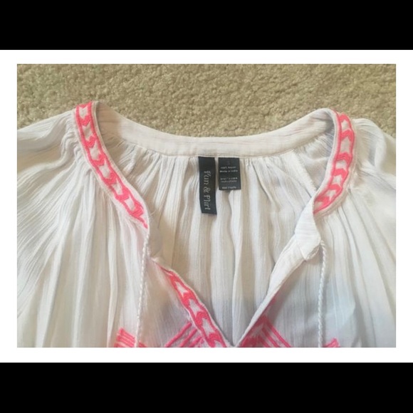 Fun & Flirt Boho Peasant Top - Picture 7 of 7